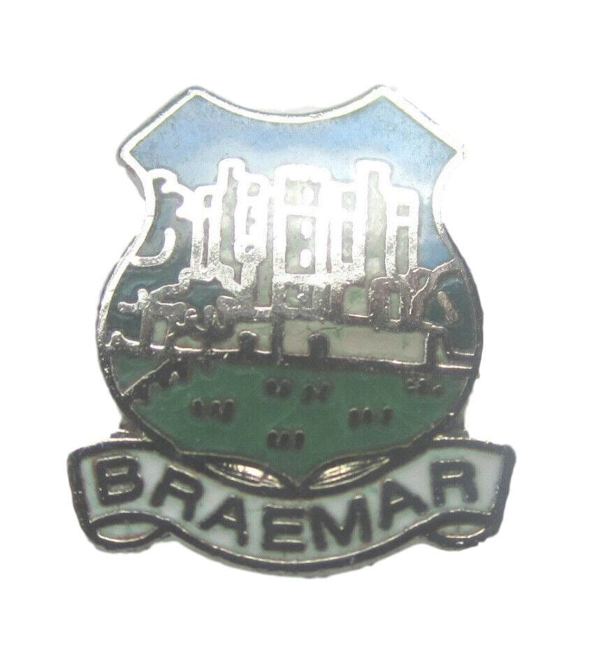 Braemar Quality Enamel Lapel Pin Badge image 0