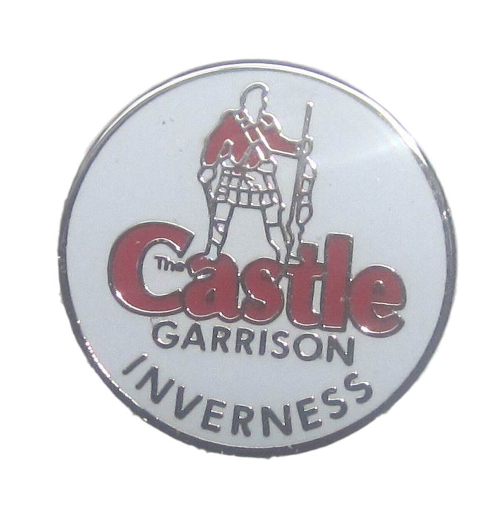 Inverness Castle Garrison Quality Enamel Lapel Pin Badge image 0