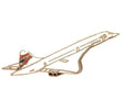 British Airways Concorde Passenger Jet Enamel Lapel Pin Badge image 0