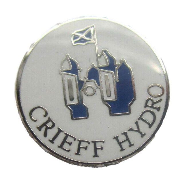 Crieff Hydro Quality Enamel Lapel Pin Badge image 0