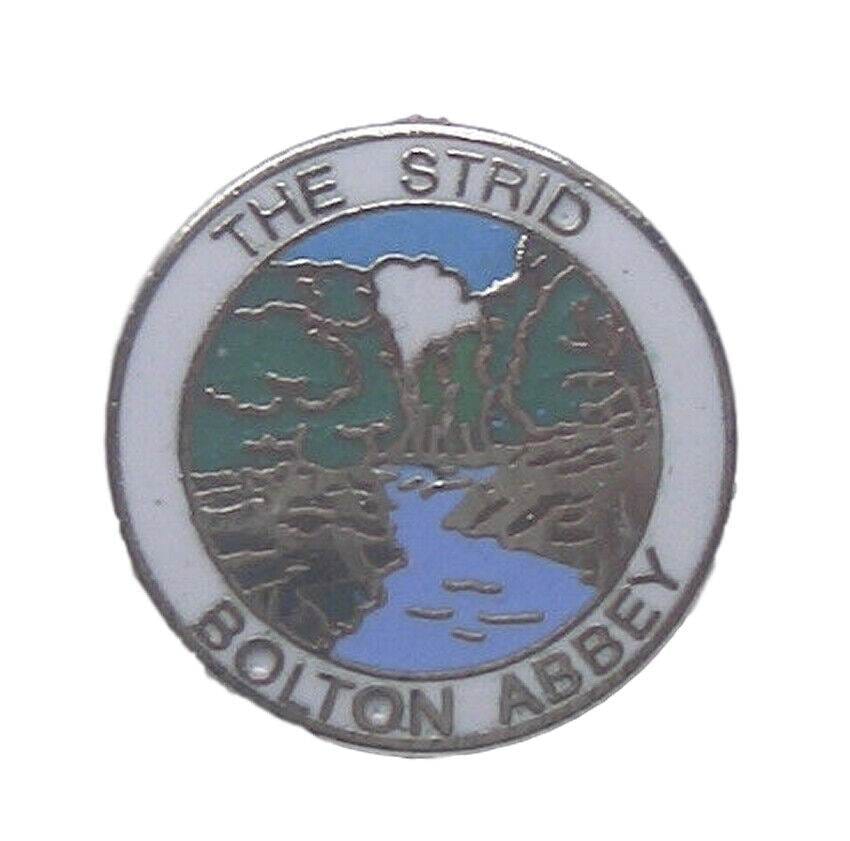 The Strid Bolton Abbey Quality Enamel Lapel Pin Badge image 0