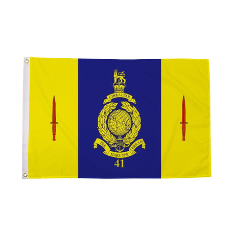 Flagmania 41 Commando Royal Marines 5ft x 3ft Polyester Flag