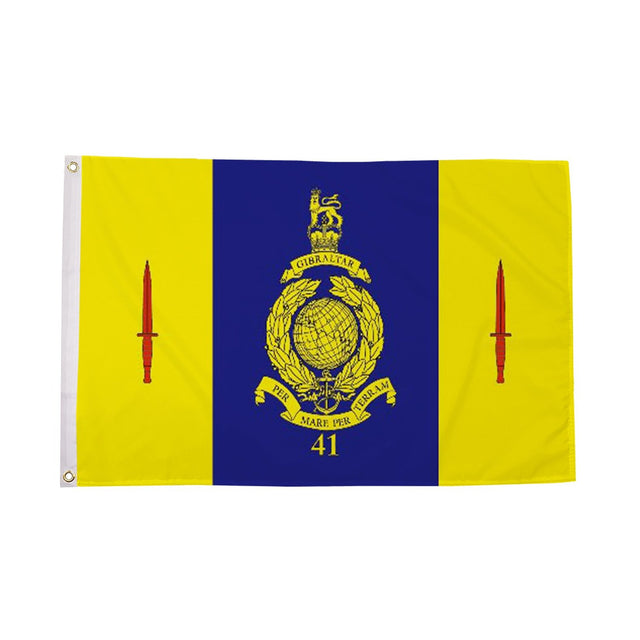 Flagmania 41 Commando Royal Marines 5ft x 3ft Polyester Flag