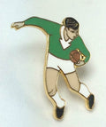 Ealing Trailfinders Rugby Player ENAMEL LAPEL PIN BADGE image 0
