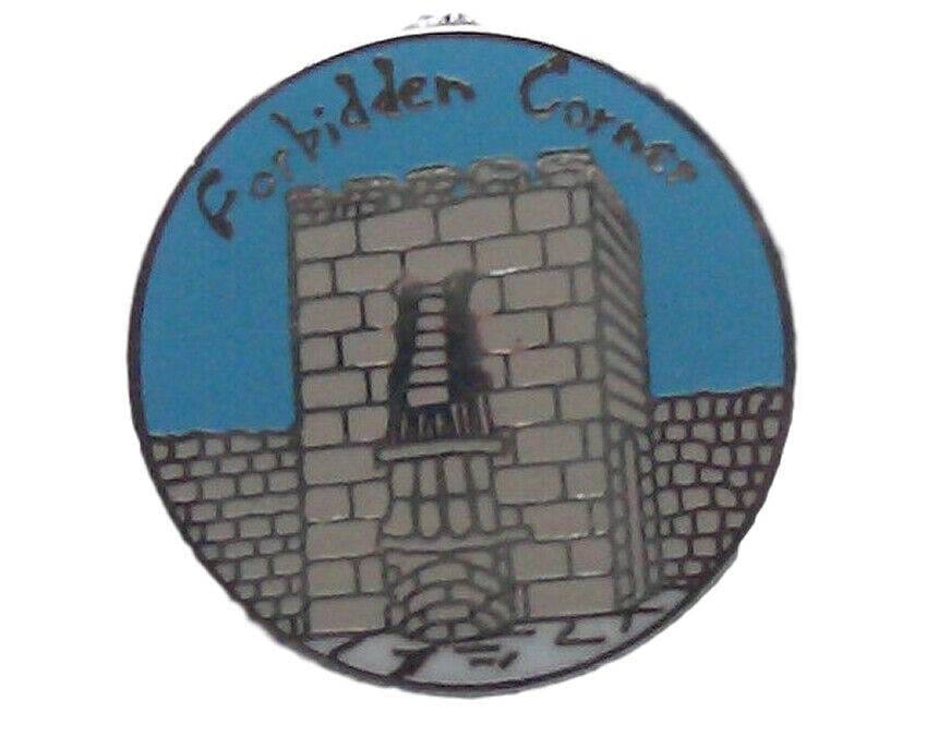 Forbidden Corner Quality Enamel Lapel Pin Badge image 0