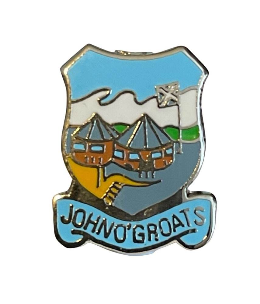 Small John O Groats Quality Enamel Pin Badge image 0