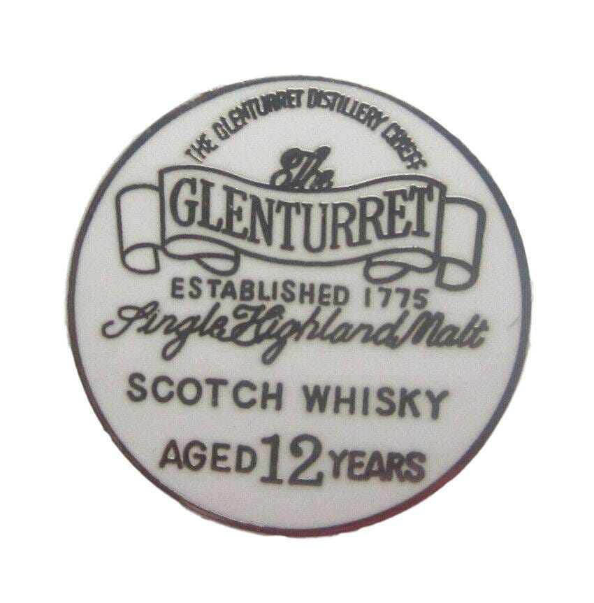 Glenturret Scotch Whiskey Quality Enamel Lapel Pin Badge (686) image 0