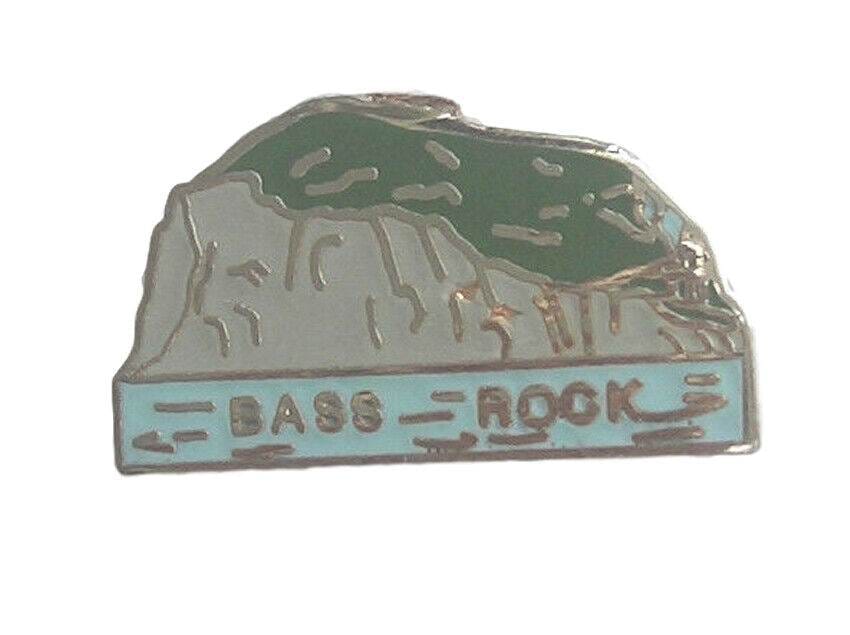 Bass Rock Quality Enamel Lapel Pin Badge image 0