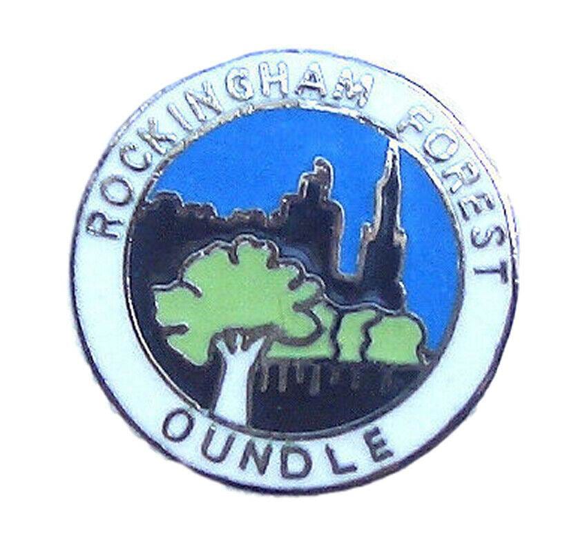 Rockingham Forset Oundle Quality Enamel Lapel Pin Badge image 0