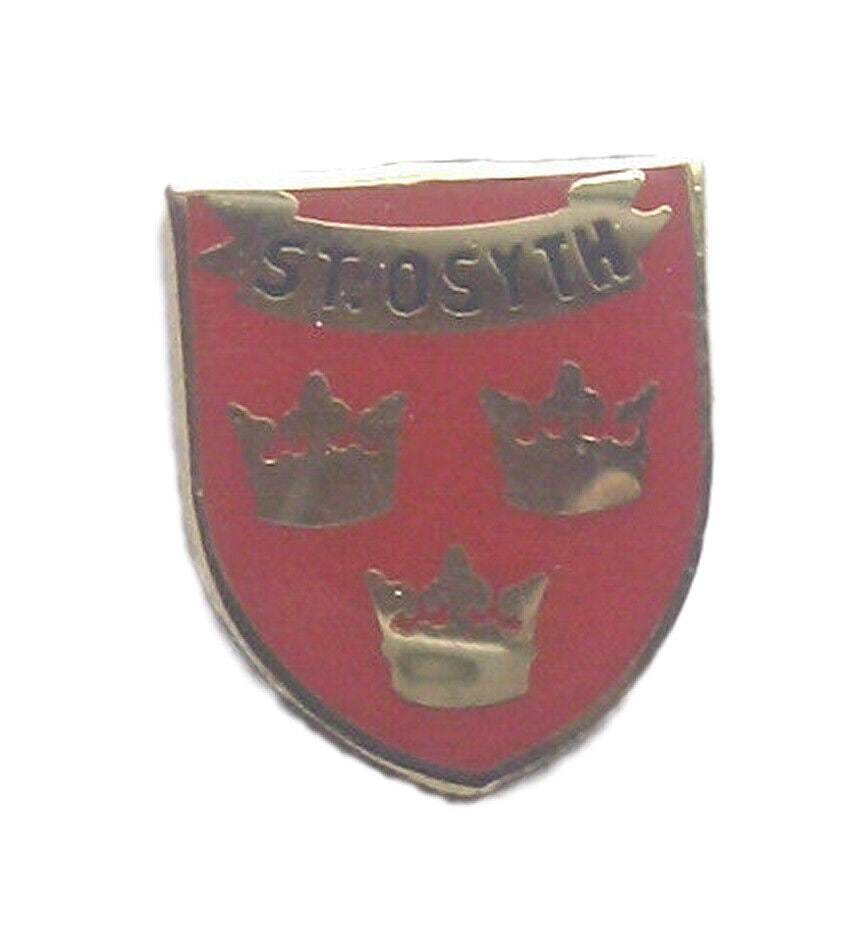 St  Osyth Near Clacton On Sea Quality Enamel Lapel Pin Badge image 0
