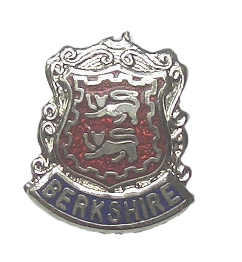 Berkshire County England Small Enamel Lapel Pin Badge image 0