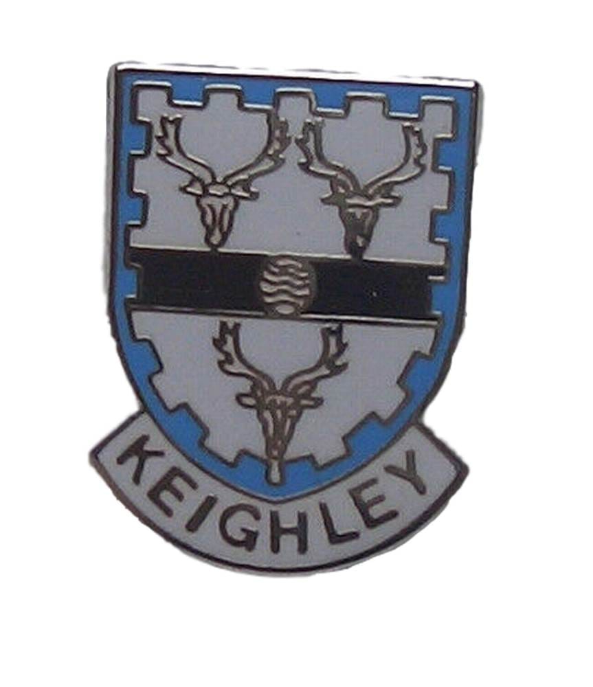 Keighley Hard Quality Enamel Lapel Pin Badge image 0