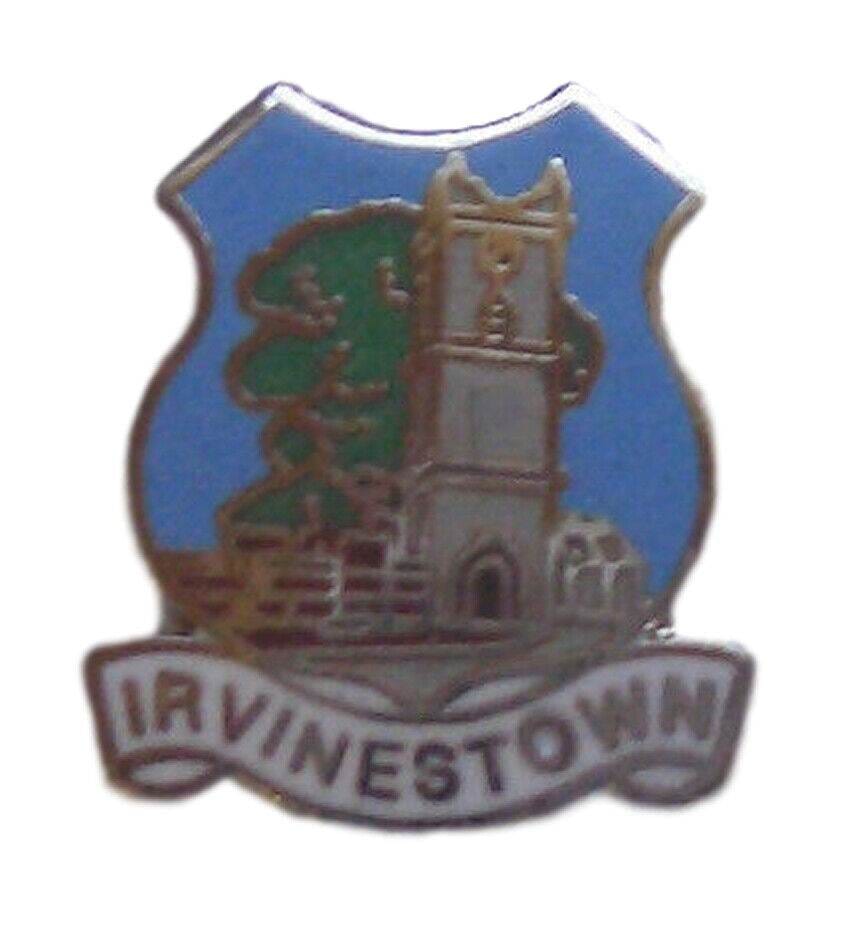 Irvinestown Ireland Quality Enamel Lapel Pin Badge image 0
