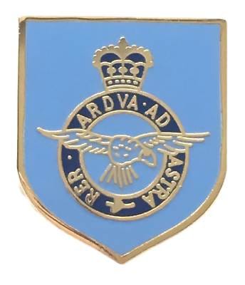 Royal Air Force RAF Crest - MOD Military Approved RAF Enamel Pin Badge image 0