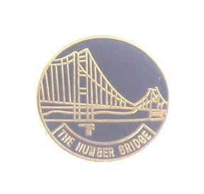The Humber Bridge Quality Enamel Lapel Pin Badge (D2) image 0