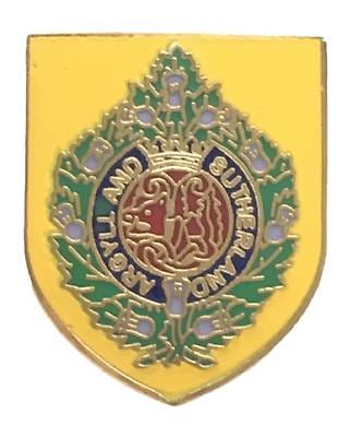 Argyll and Sutherland Highlanders - MOD Approved Military Army Enamel Pin Badge image 0