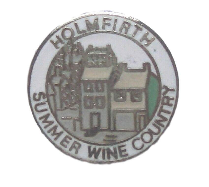 Holmfirth Summer Wine Country Quality Enamel Lapel Pin Badge image 0