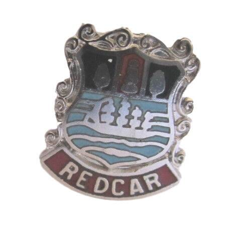 Redcar Hard Quality Enamel Lapel Pin Badge image 0