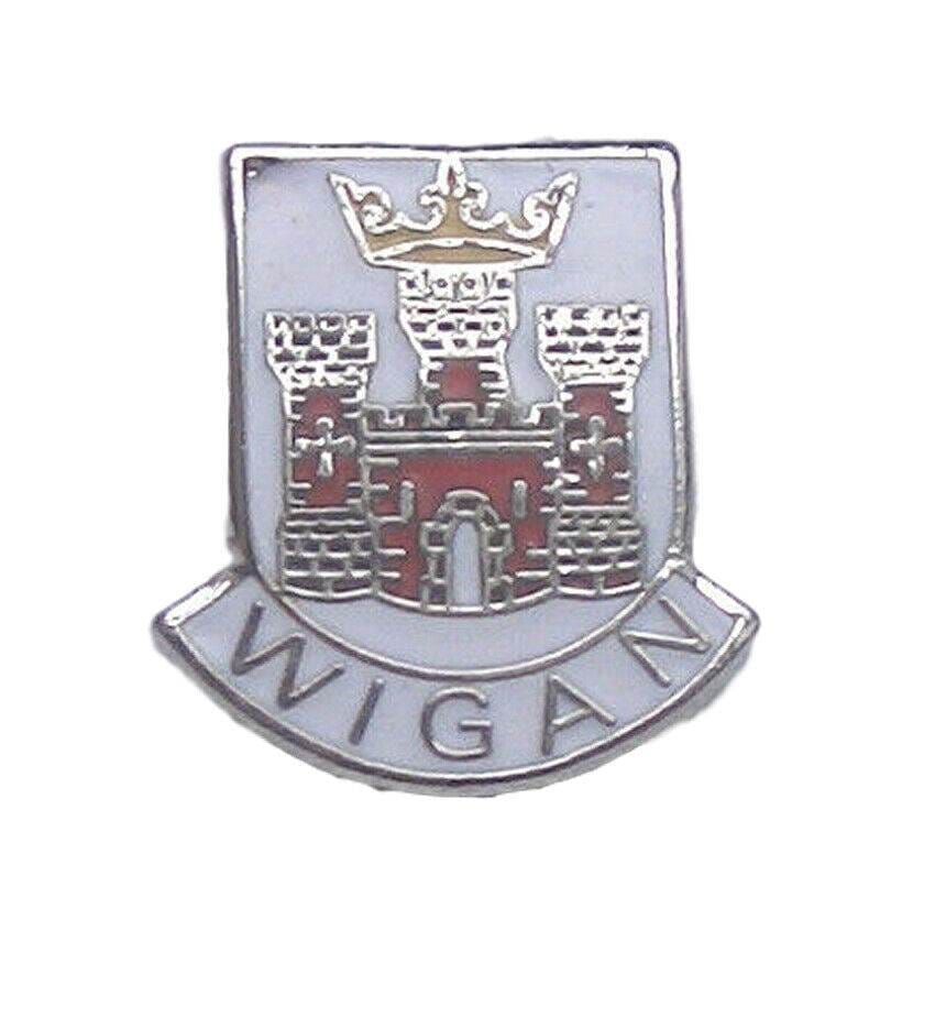 Wigan Quality Enamel Lapel Pin Badge image 0