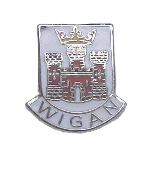 Wigan Quality Enamel Lapel Pin Badge image 0