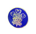 Prince of Wales Three Feathers Enamel Lapel Pin Badge image 0