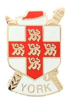 York North Yorkshire England Quality enamel lapel pin badge T312 image 0