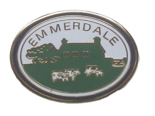 Emmerdale Farm Yorkshire Hard Enamel Quality Lapel Pin Badge image 0