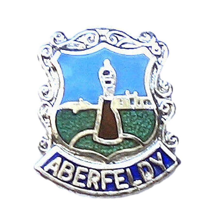 Aberfeldy Perth & Kinross Scotland Quality Enamel Lapel Pin Badge image 0