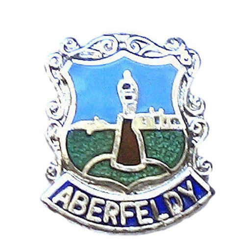 Aberfeldy Perth & Kinross Scotland Quality Enamel Lapel Pin Badge image 0