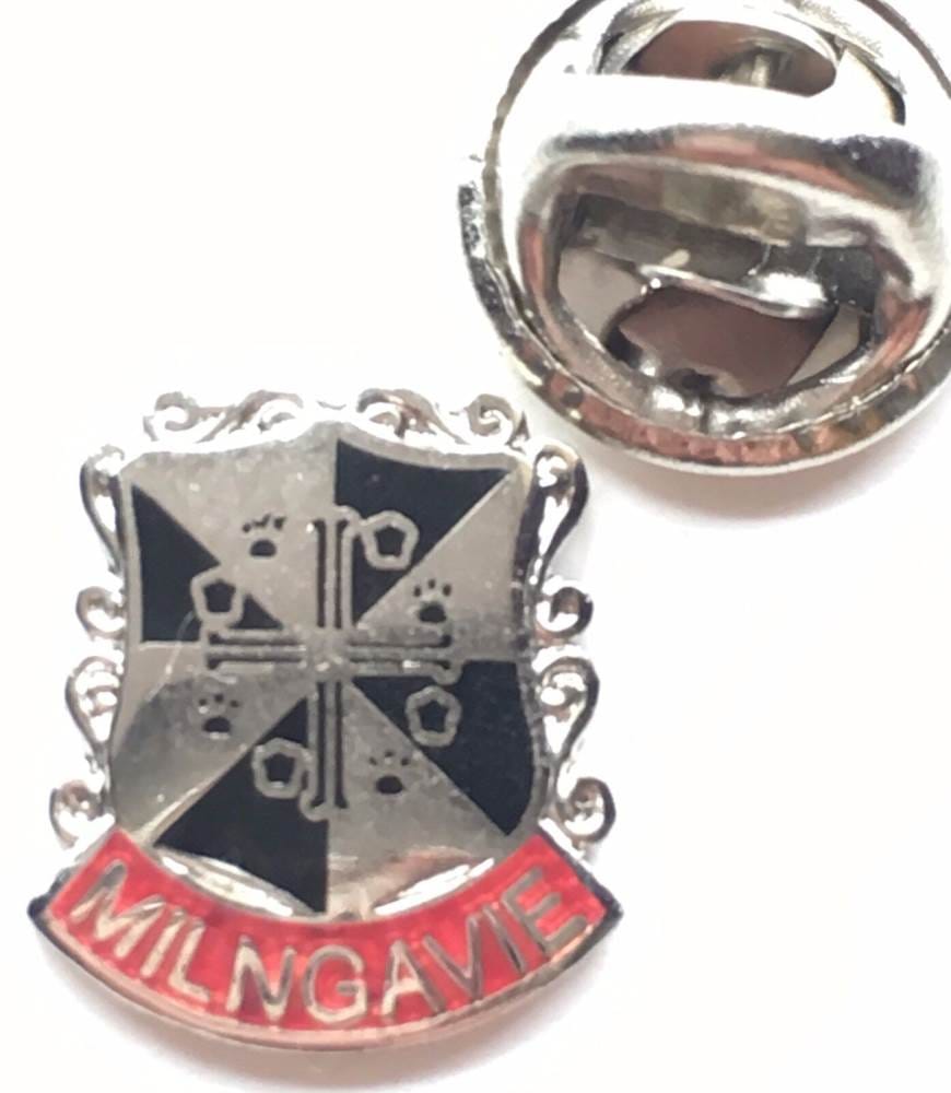 Milngavie Small Quality enamel lapel pin badge T189 image 1