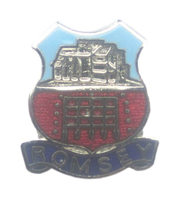 Romsey Quality Enamel Lapel Pin Badge image 0