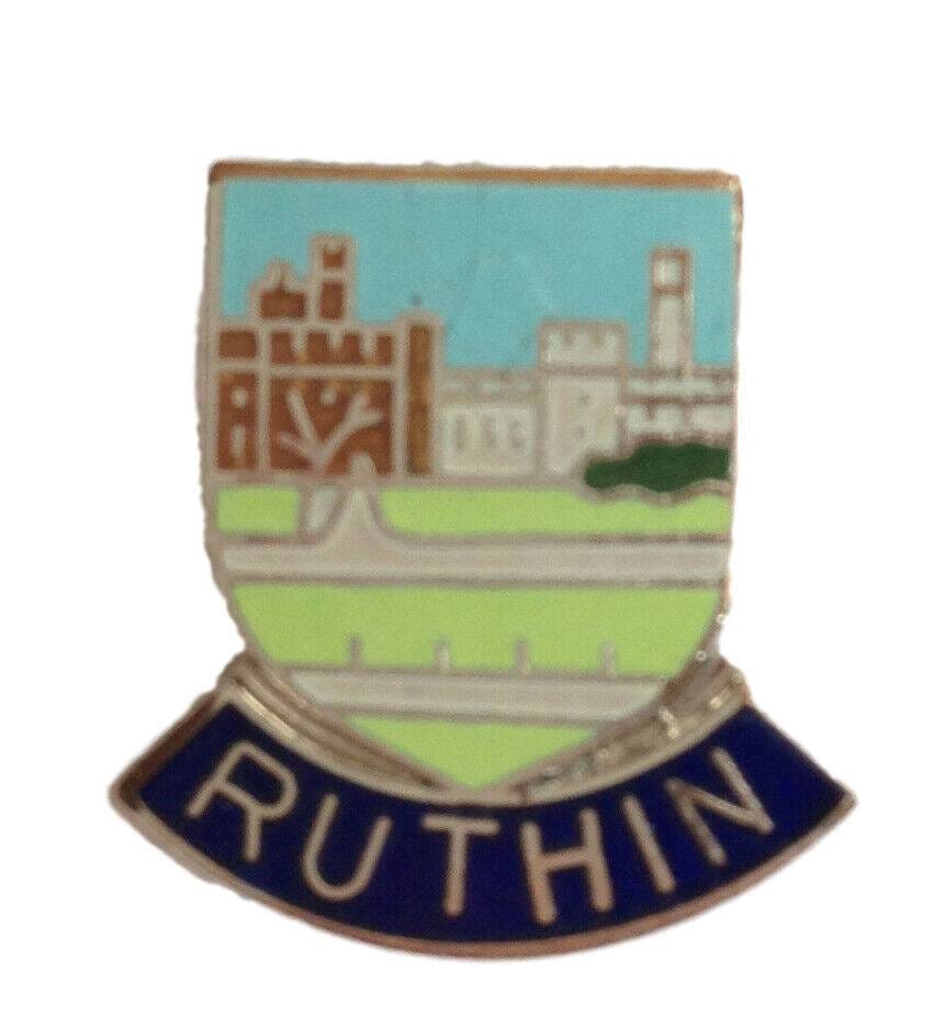 Ruthin Denbighshire Wales Quality Enamel Lapel Pin Badge image 0