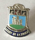 ASHBY DE LA ZOUCH Hard Quality enamel lapel pin badge image 0