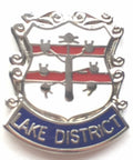 Lake District Small Quality enamel lapel pin badge T125 image 0