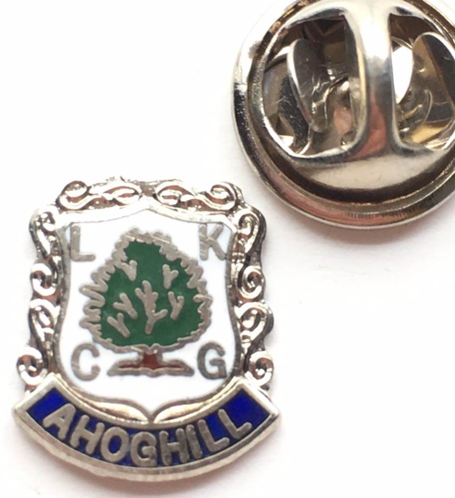 Ahoghill Small Quality enamel lapel pin badge T190 image 1