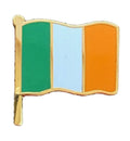 Small Ireland Tri Colours Quality Enamel Lapel Pin Badge T051 image 0