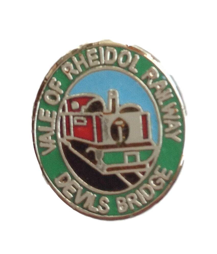 Vale Of Rheidol Railway Devils Bridge Quality Enamel Lapel Pin Badge image 0