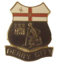 Derry City Ireland Quality Enamel Lapel Pin Badge image 0