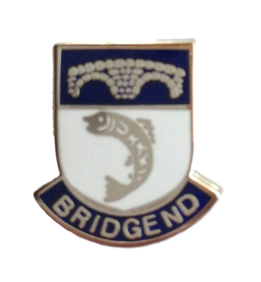 Bridgend Wales Quality Enamel Lapel Pin Badge image 0