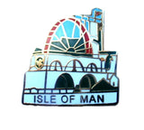 Isle Of Man Laxey Wheel Quality Enamel Lapel Pin Badge image 1