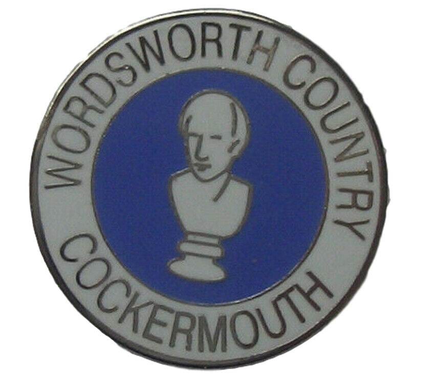 Wordsworth Country Cockermouth Quality Enamel Lapel Pin Badge image 0