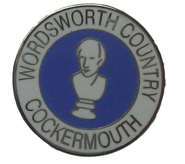 Wordsworth Country Cockermouth Quality Enamel Lapel Pin Badge image 0