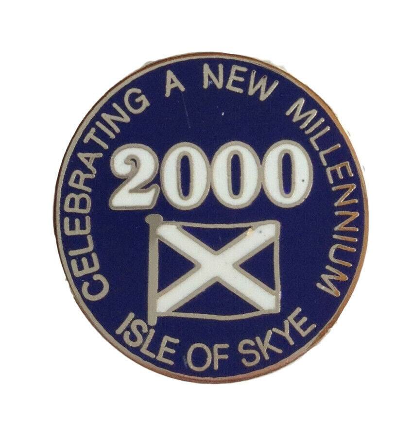 Isle Of Skye 2000 Millenium Scotland Quality Enamel Lapel Pin Badge image 0