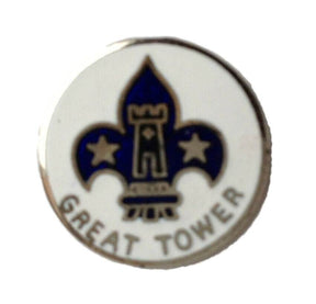 Great Tower Scouting Activity Centre Windermere Quality Enamel Lapel Pin Badge image 0