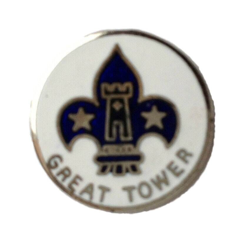 Great Tower Scouting Activity Centre Windermere Quality Enamel Lapel Pin Badge image 0