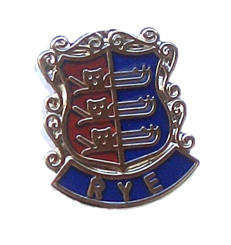 Rye East Sussex England Quality Enamel Lapel Pin Badge image 0