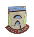 Devils Bridge Cerigigion Wales Quality Enamel Lapel Pin Badge image 0
