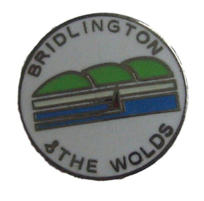 Bridlington & The Wolds Quality Enamel Lapel Pin Badge image 0