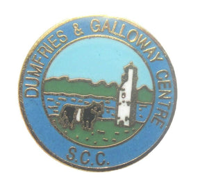 SCC Dumfries & Galloway Centre Quality Enamel Lapel Pin Badge image 0