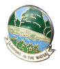 Ashford in the Water Derbyshire England Enamel Lapel Pin Badge image 0